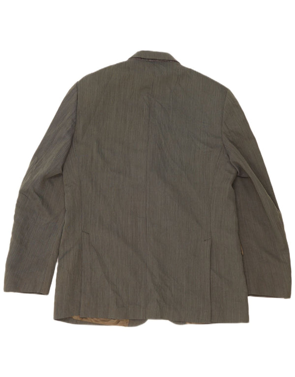 Daniel Hechter Chaqueta tipo blazer de 3 botones para hombre UK 40 Large Green