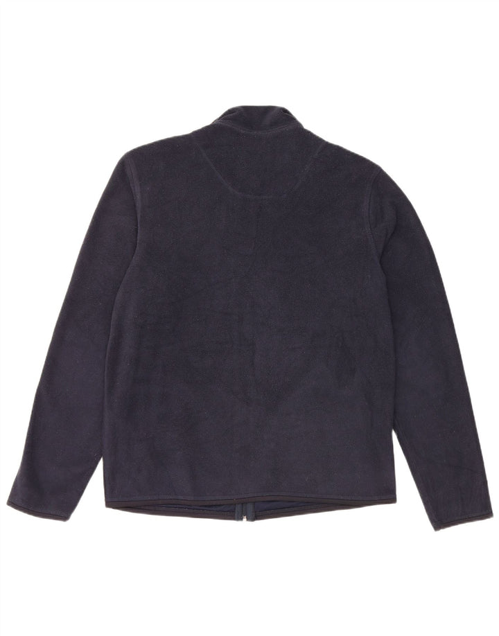 Marks & Spencer Chaqueta polar para hombre UK 36 Small Azul marino Poliéster