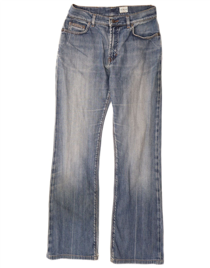 Calvin Klein Jeans Bootcut para Mujer W26 L30 Azul