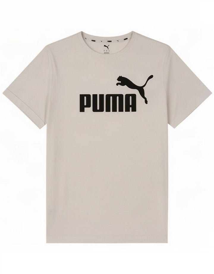 Puma Camiseta gráfica para hombre Top Large White