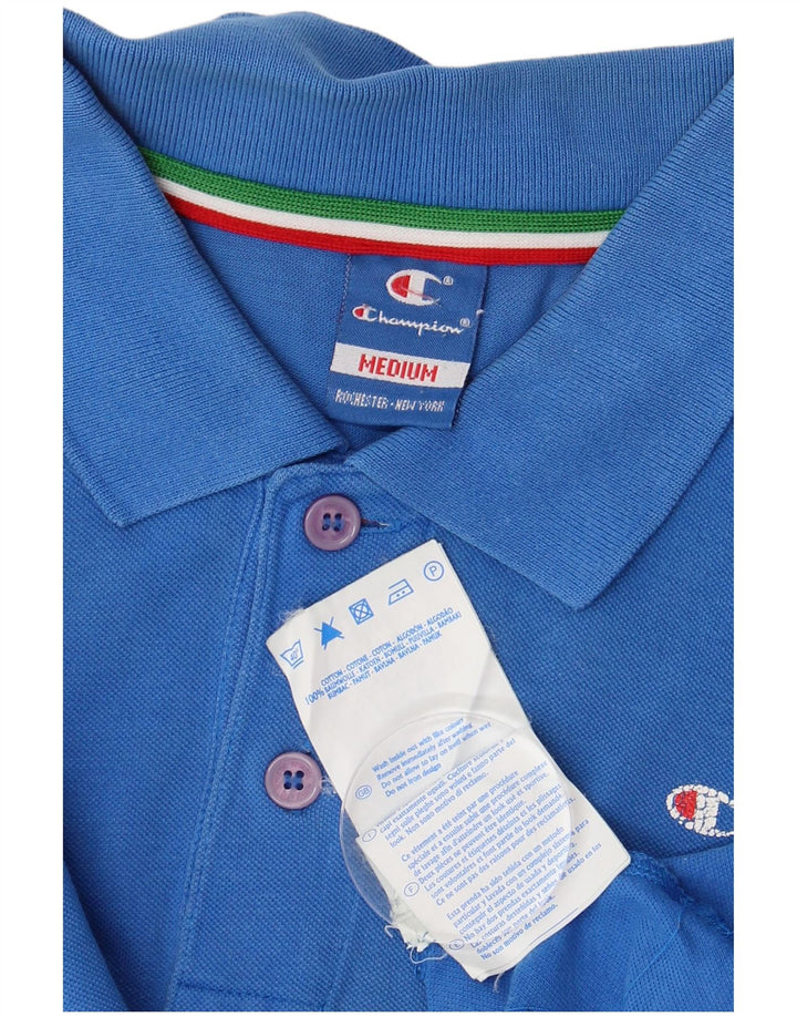 Champion Polo Hombre Algodón Azul Medio