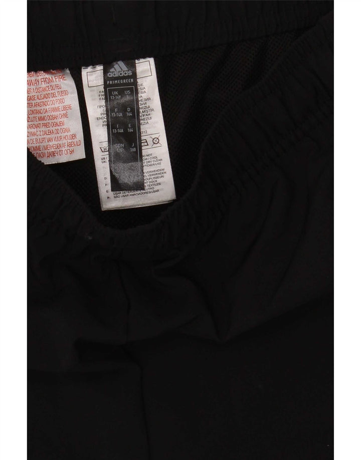 Adidas Pantalón corto deportivo para niño 13-14 años Negro Poliéster