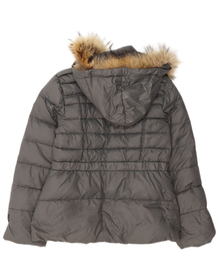 Liu Jo Chaqueta acolchada con capucha para niña 11-12 años Poliamida gris