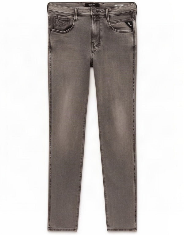 Replay Mens Anbass Slim Jeans W32 L32 Grey