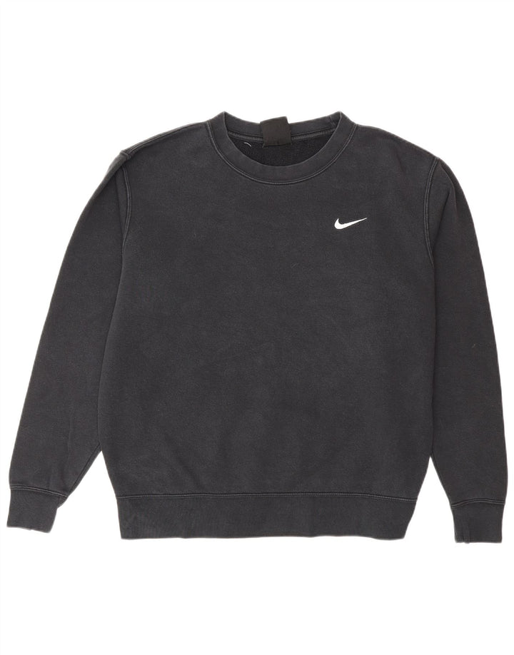Nike Hombre Sudadera Jumper Medium Negro Algodón