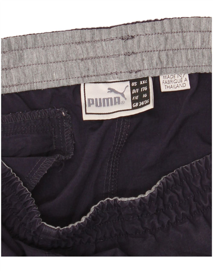 Puma Pantalones de Chándal para Hombre 2XL Azul Marino