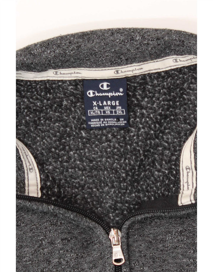 Champion Chaqueta De Chándal Para Hombre XL Gris Moteado