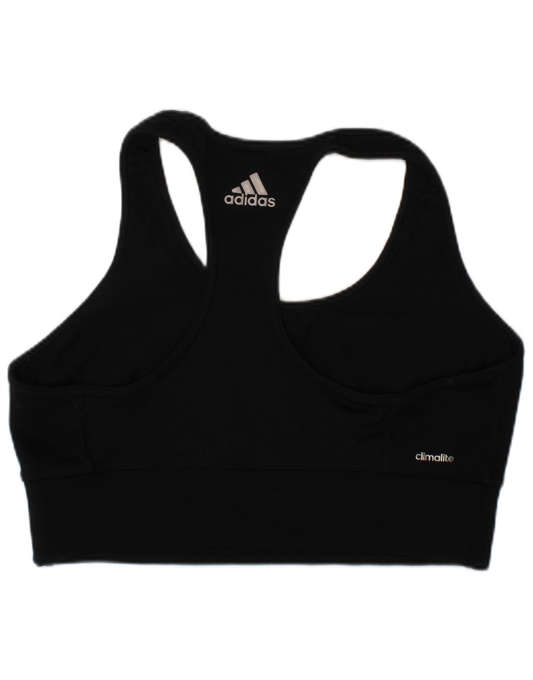 Adidas Mujer Climalite Graphic Sport Bra Top Pequeño Negro Poliéster Deportes