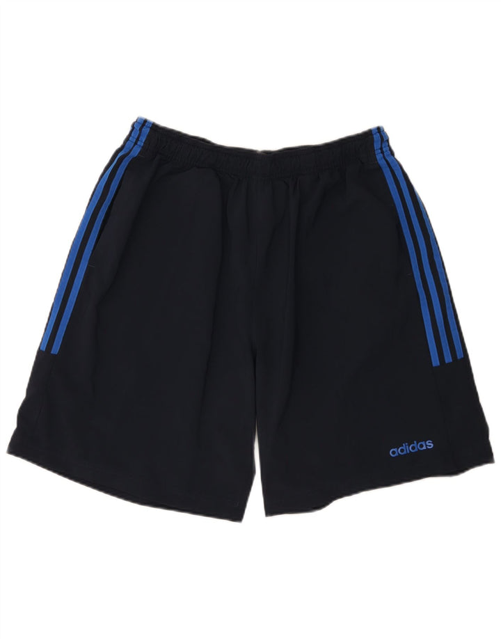 Adidas Pantalones cortos deportivos para hombre XL Azul marino Poliéster