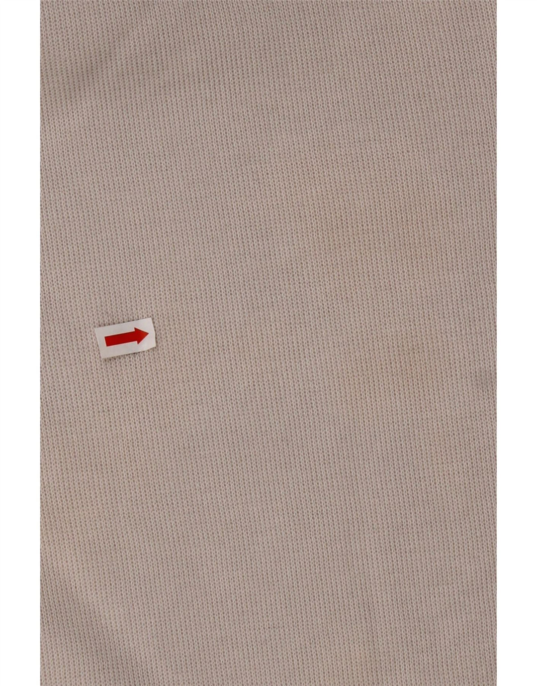 HUGO BOSS Hombre Top Manga Larga XL Algodón Color Block Blanco Roto