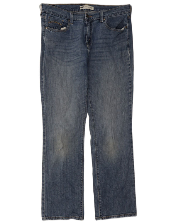 Levi's Jeans rectos 505 para mujer US 10 Large W30 L29 Algodón azul