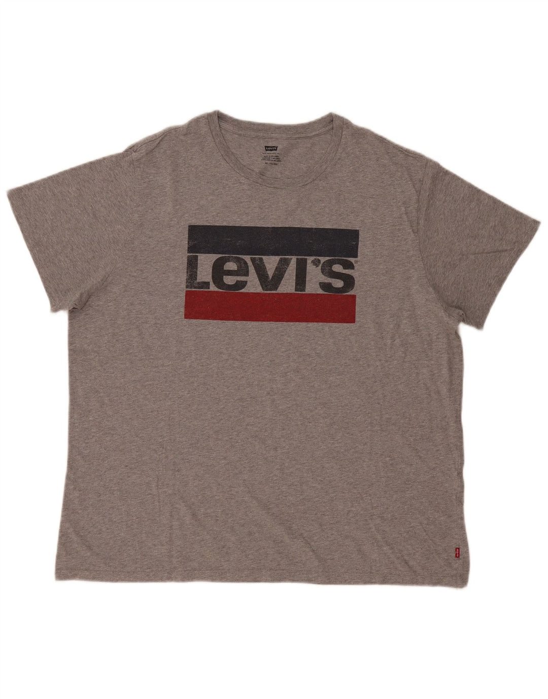 Levi's Camiseta gráfica para hombre Top 2XL Gris
