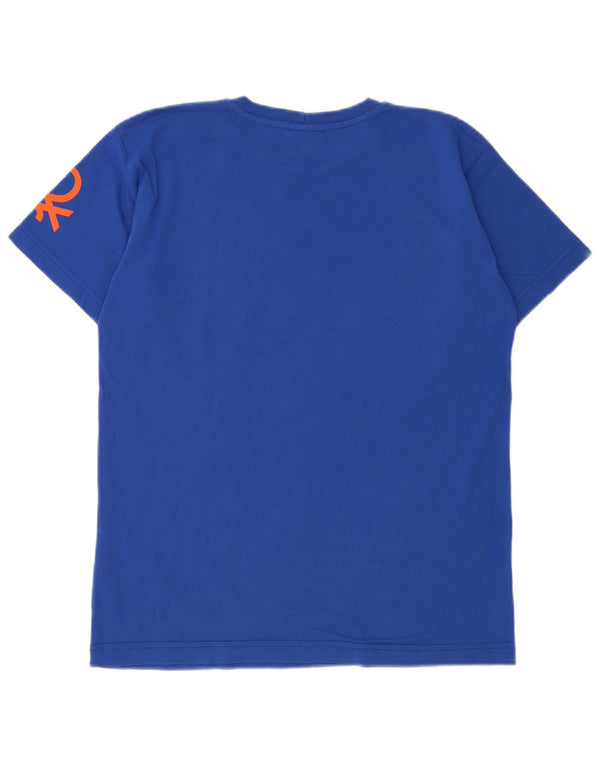 Benetton Camiseta Estampada Disney para Niños 11-12 Años 2XL Algodón Azul