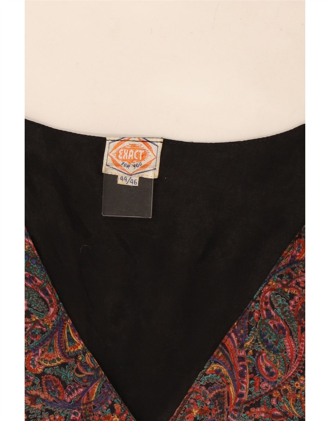 Chaleco Vintage Mujer IT 44/46 Medio Multicolor Paisley