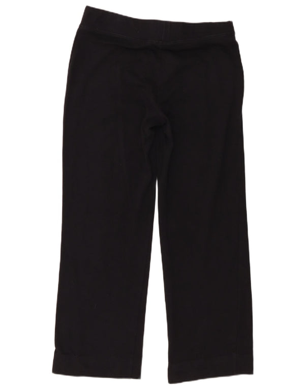 Marks & Spencer Pantalones de Chándal para Mujer UK 44 Grande Algodón Negro