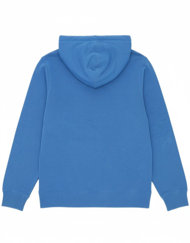 PUMA Mens Graphic Hoodie Jumper Medium Blue Vintage Puma and Second-Hand Puma from Messina Hembry 