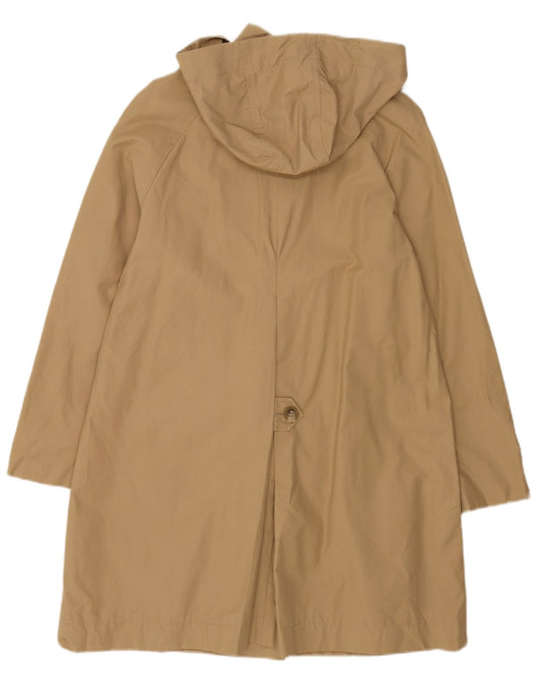 Marks & Spencer Chubasquero con capucha para mujer UK 40 Algodón beige medio