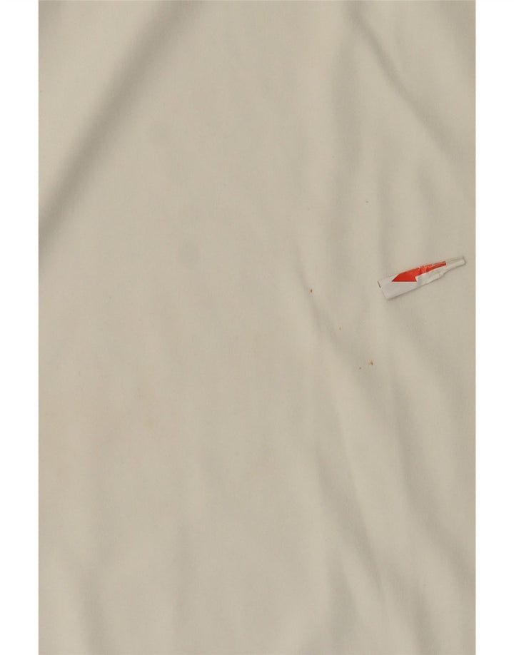 Adidas Hombre Camiseta Top XL Blanco Colorblock Poliéster