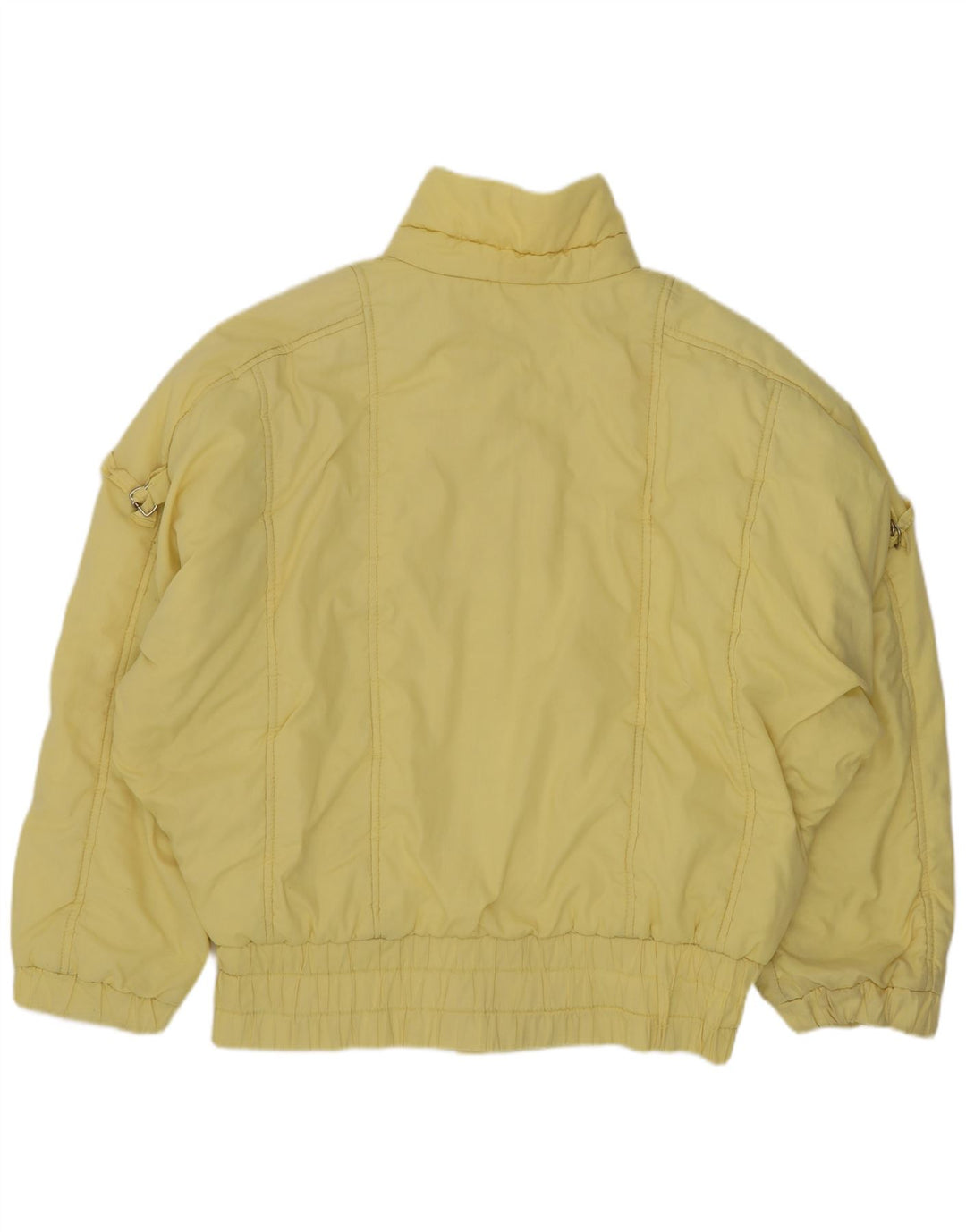 Chaqueta de esquí vintage para mujer Reino Unido 18 XL Amarillo