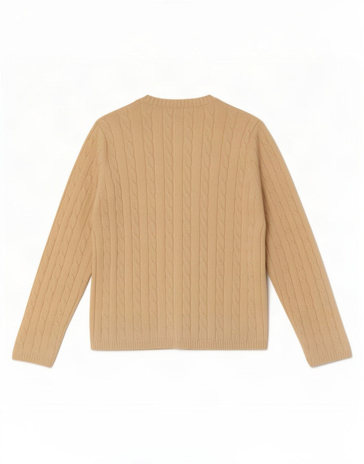 Marks & Spencer - Cárdigan para mujer, talla 40, algodón beige medio