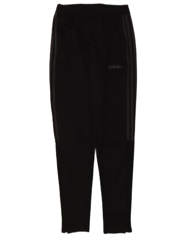 Adidas Mens Climalite Chándal Pantalones Pequeños Negro Poliéster