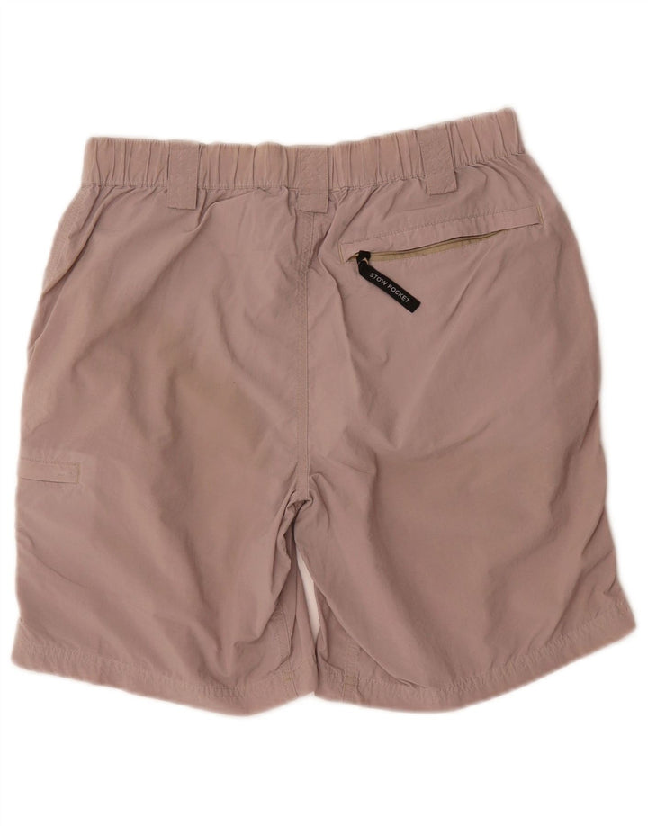 THE NORTH FACE Pantalones cortos tipo cargo para hombre Small W28 Beige Nylon