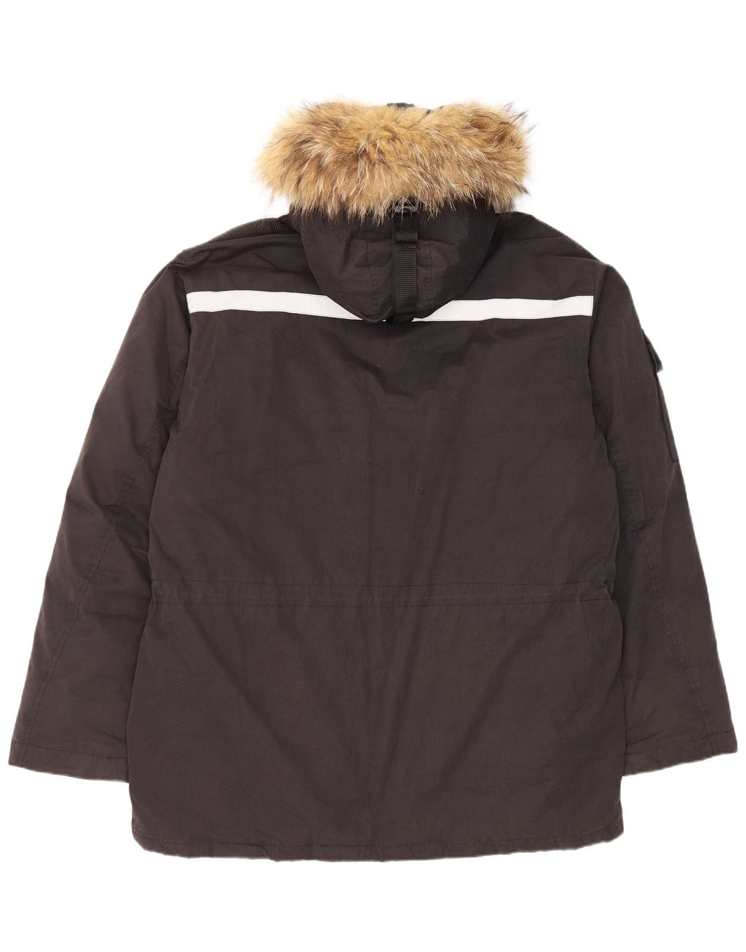 Dolomite Chaqueta acolchada con capucha para hombre UK 42 XL Nylon negro