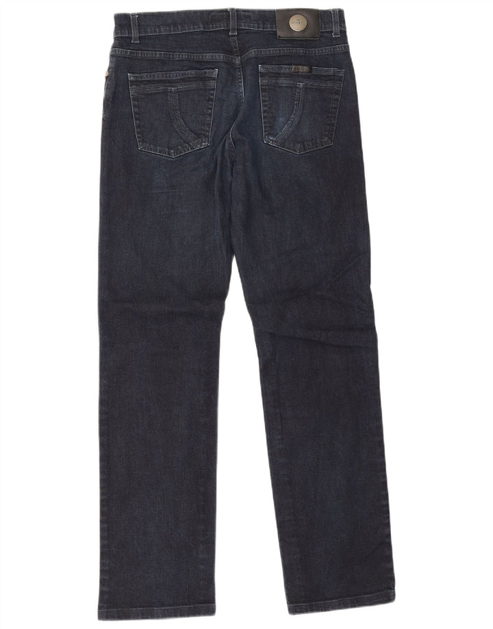 Vaqueros Trussardi Mujer Rectos W33 L29 Azul Marino Algodón