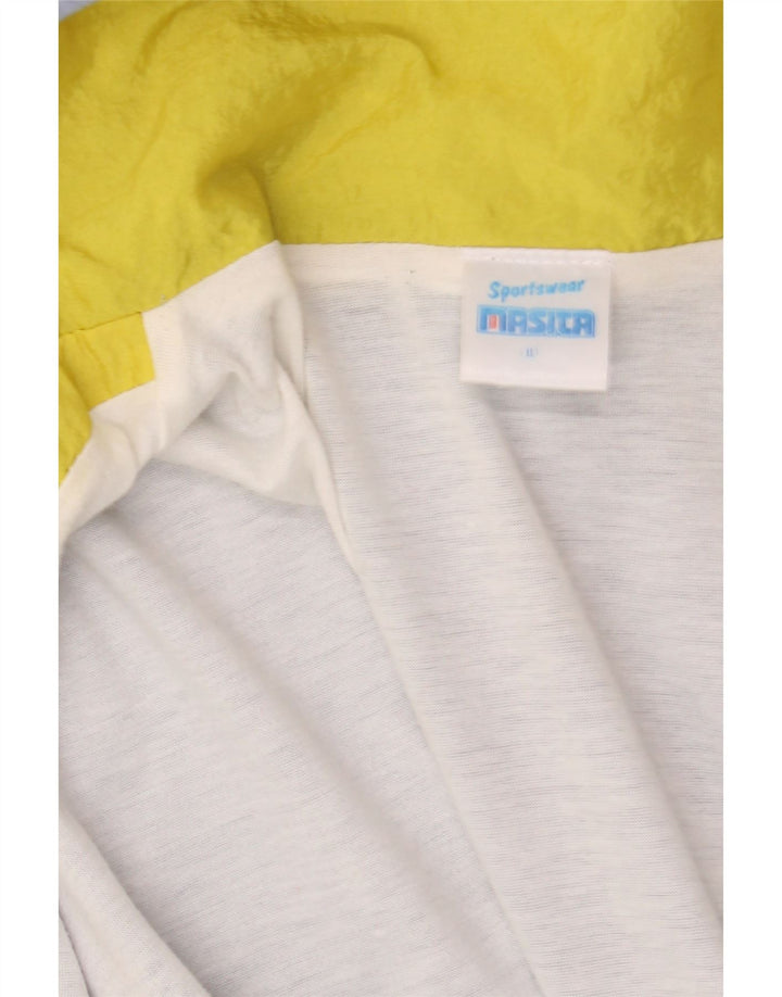 Masita Hombre Chándal Top Chaqueta XL Azul Colorblock Poliamida