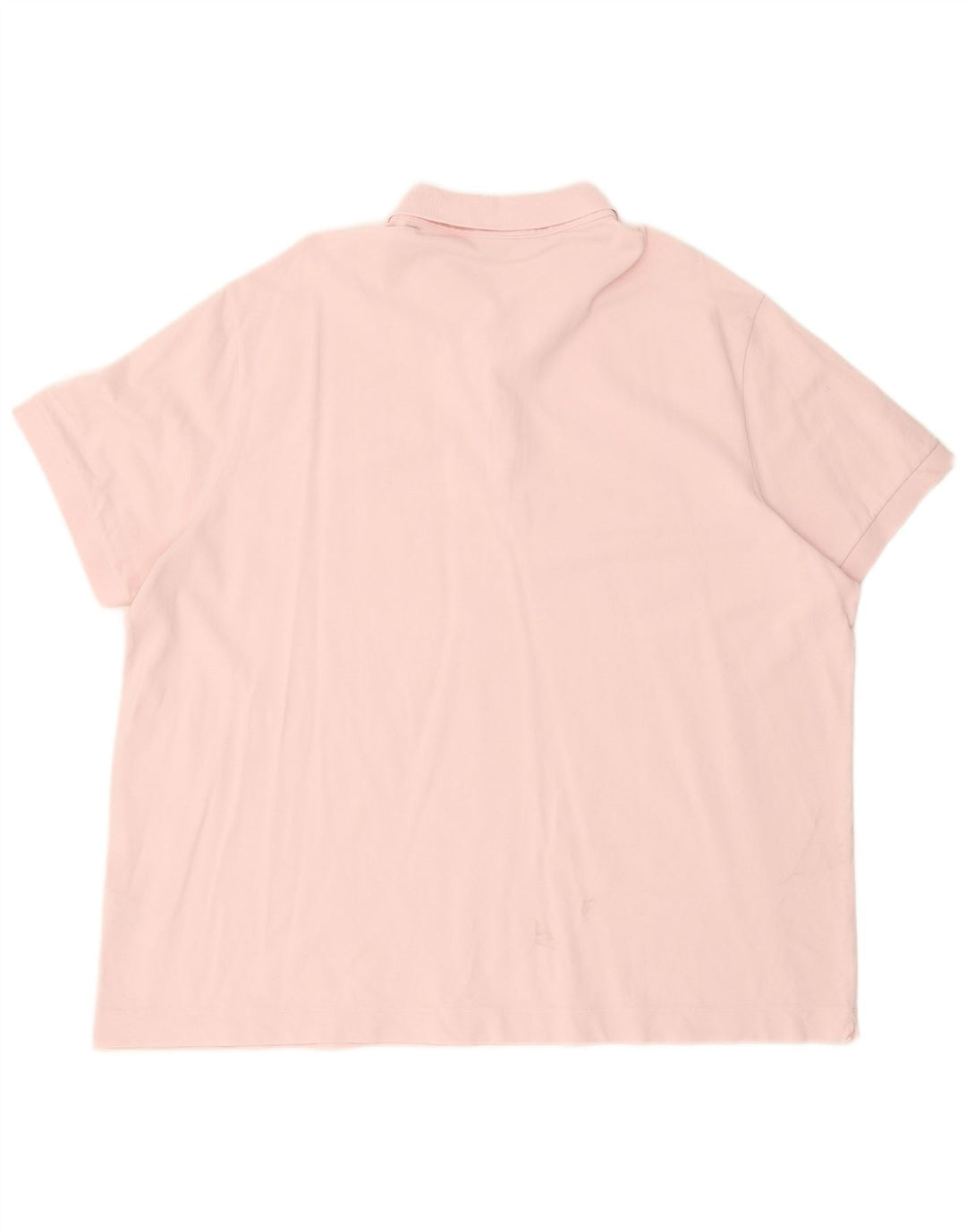 LACOSTE Polo de corte regular para hombre talla 9 4XL algodón rosa