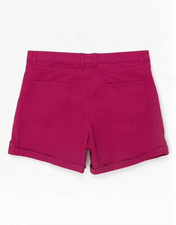 Pantalones cortos chinos para mujer Mountain Warehouse UK 18 XL W38 Algodón rosa