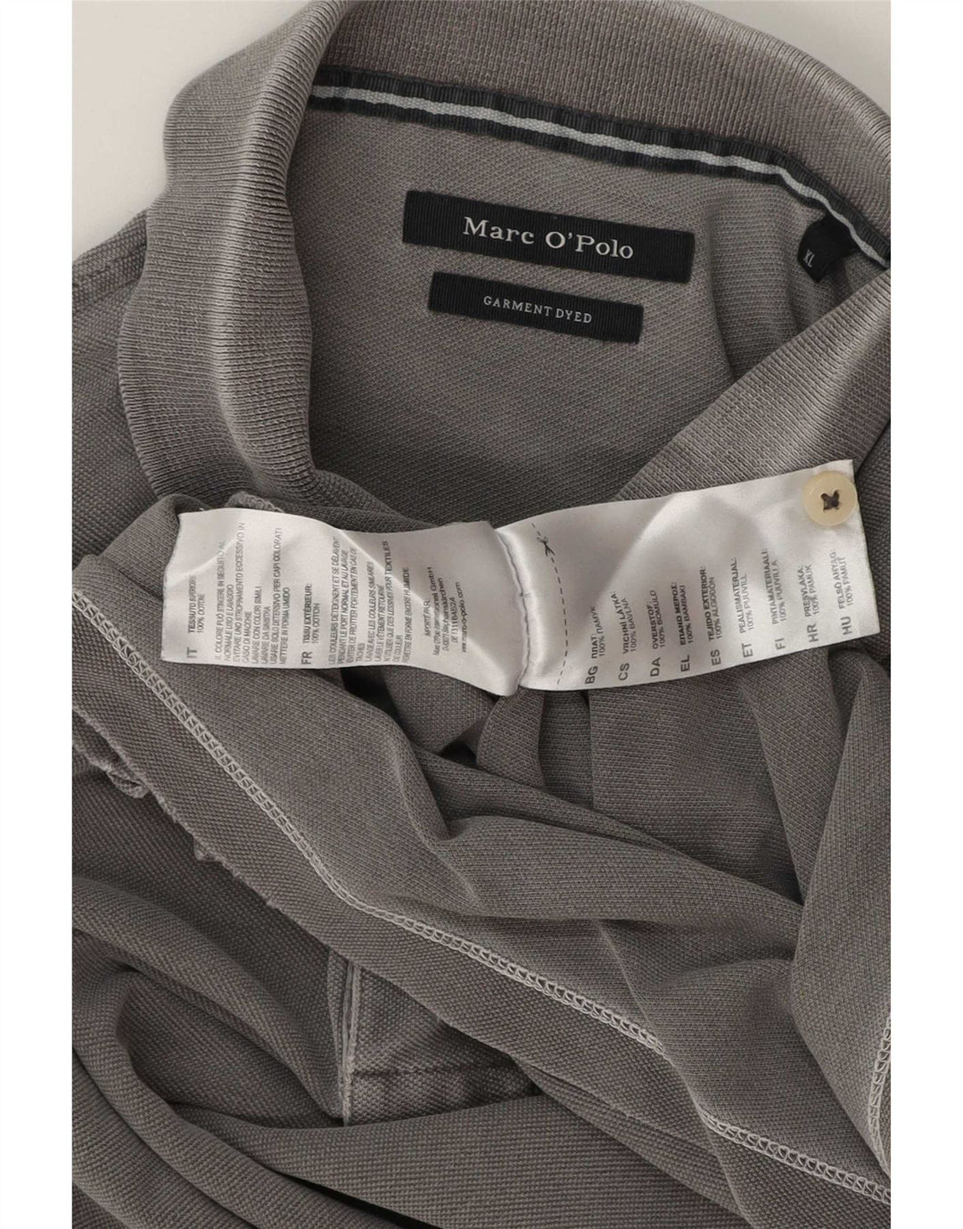 Marc O'Polo Polo Hombre XL Gris Algodón