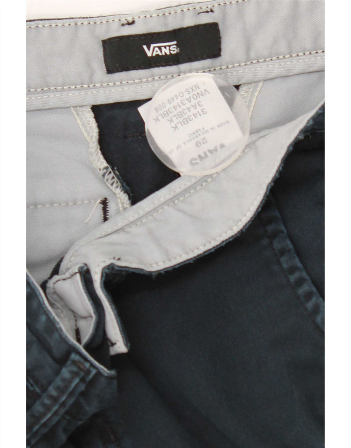 Pantalones chinos ajustados Vans para hombre W29 L30 Azul marino