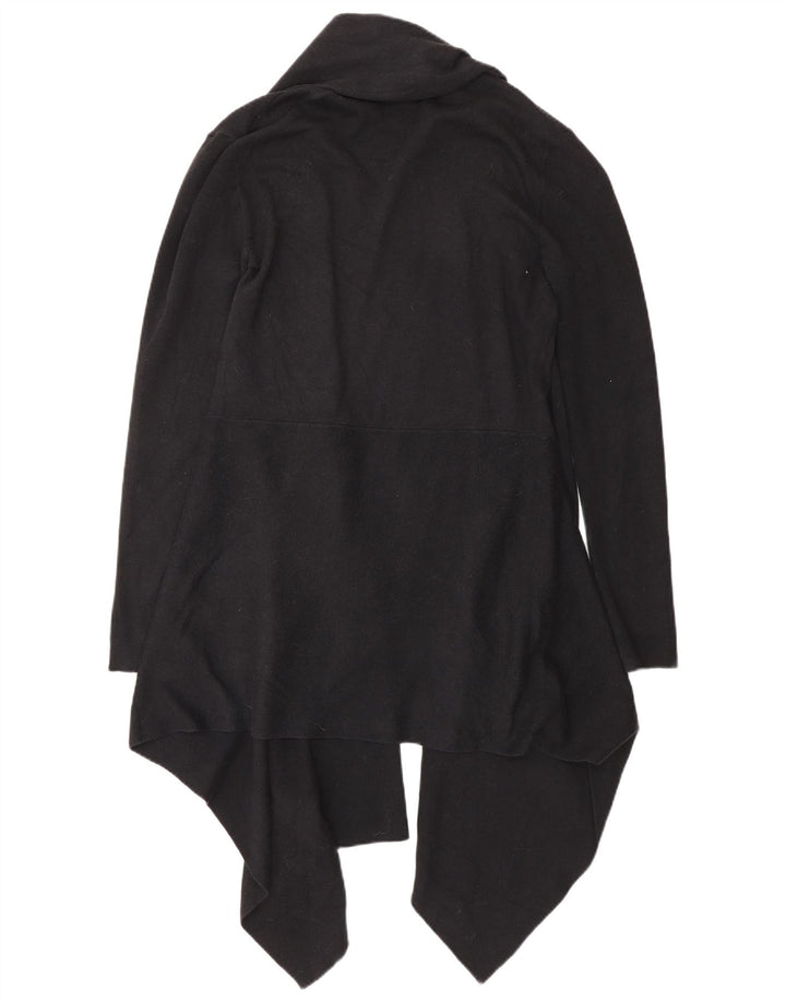 Phase Eight Suéter tipo cárdigan abierto largo para mujer UK 44 Algodón negro mediano