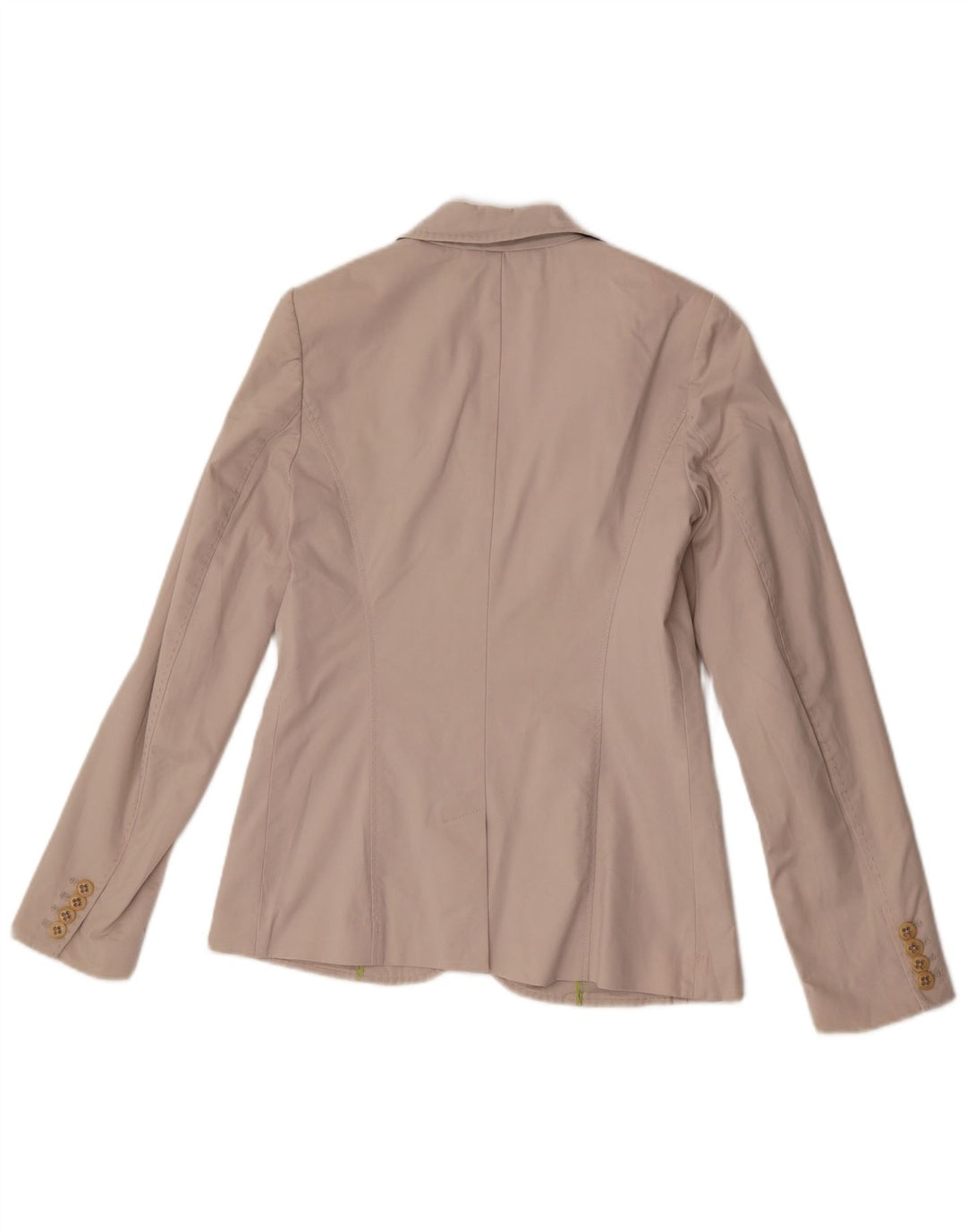 Tommy Hilfiger Chaqueta Blazer de 2 Botones para Mujer UK 8 Small Off White Cotton