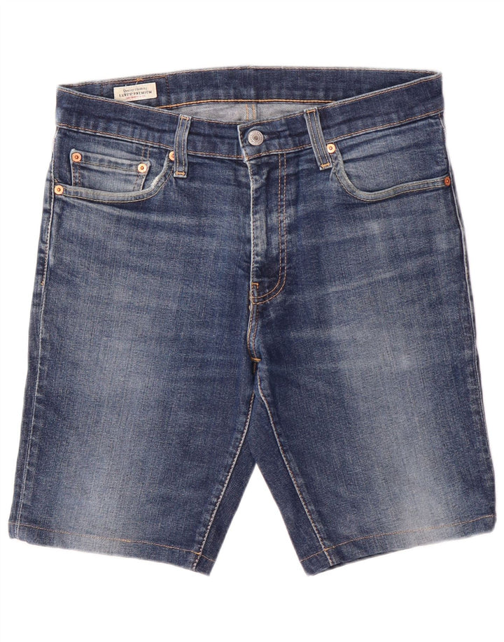 Levi's Mens 511 Slim Fit Denim Shorts W32 Algodón Azul Medio