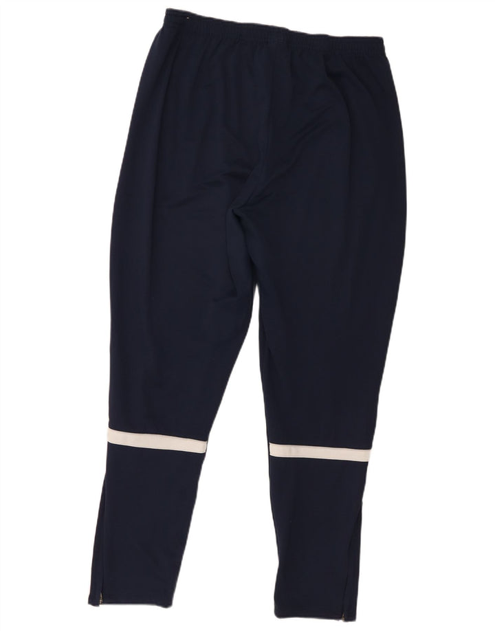 Nike - Pantalones de chándal Dri Fit para hombre, talla grande, poliéster, color azul marino