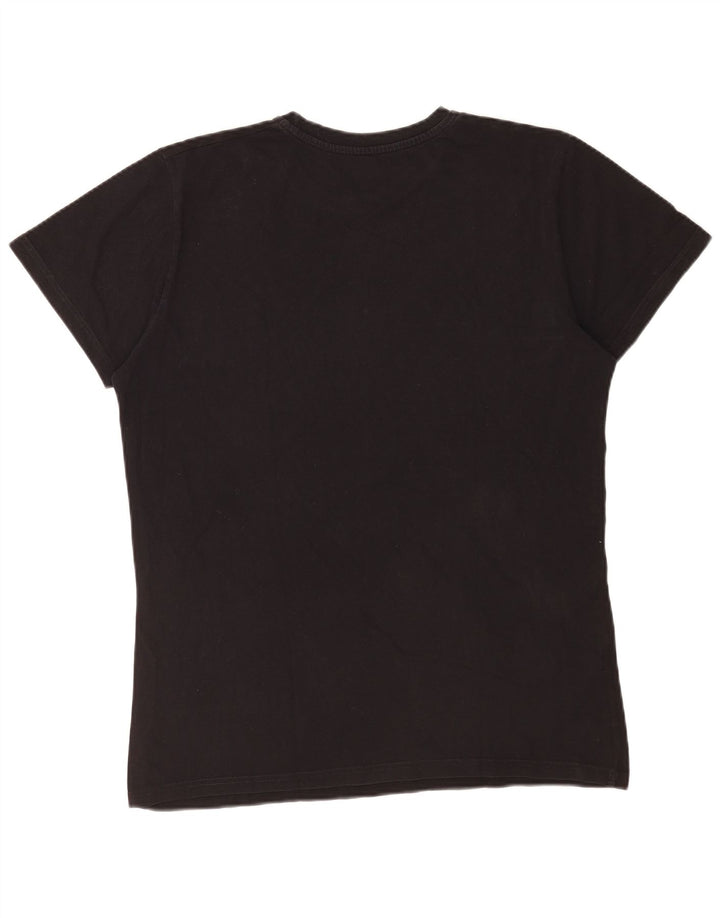 Asics - Camiseta gráfica para hombre, talla grande, color negro