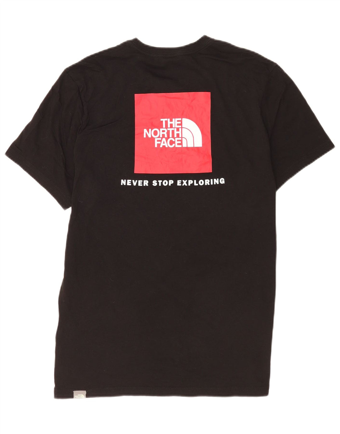 The North Face Camiseta gráfica para hombre Top Medium Black Cotton