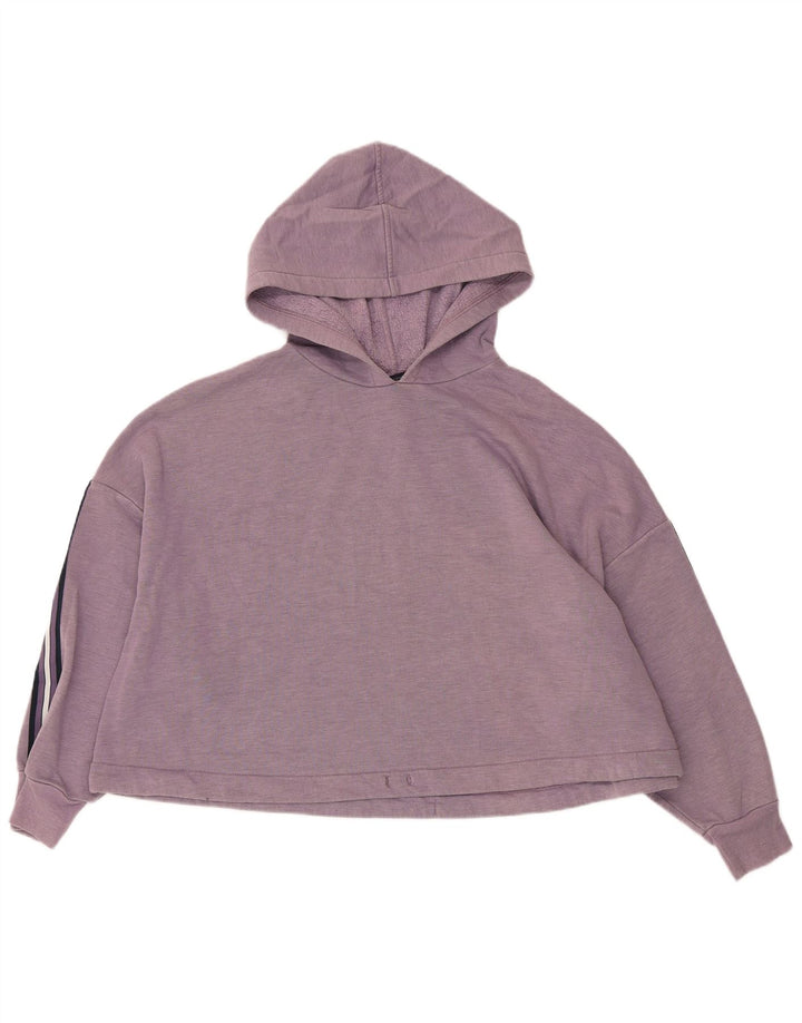 Marks & Spencer Jersey con capucha extragrande para mujer UK 46 Poliéster morado grande