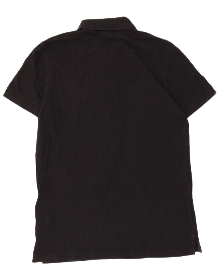 Polo Hugo Boss Hombre Grande Algodón Negro