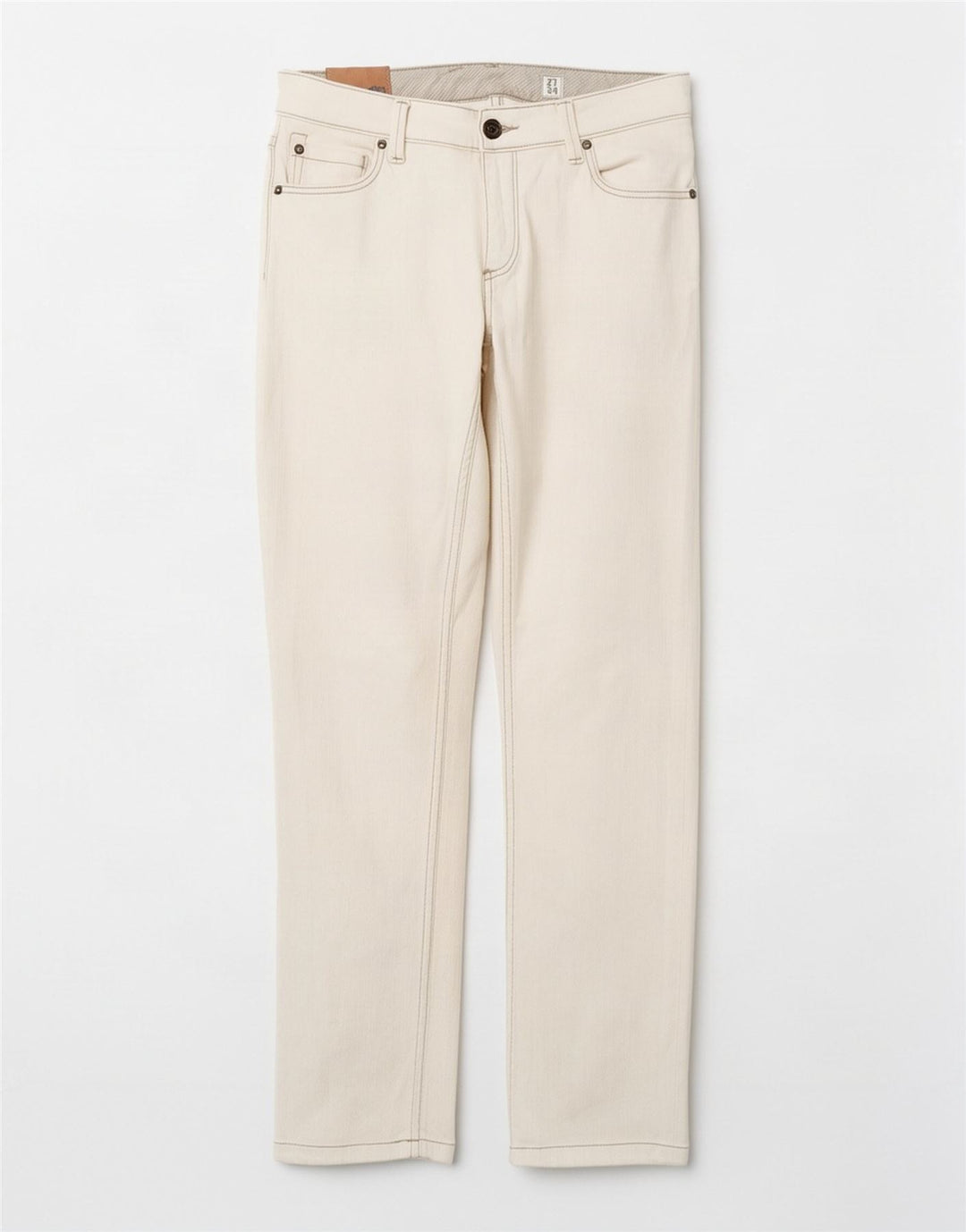 Vaqueros rectos Timberland para mujer W27 L28 de algodón blanco roto