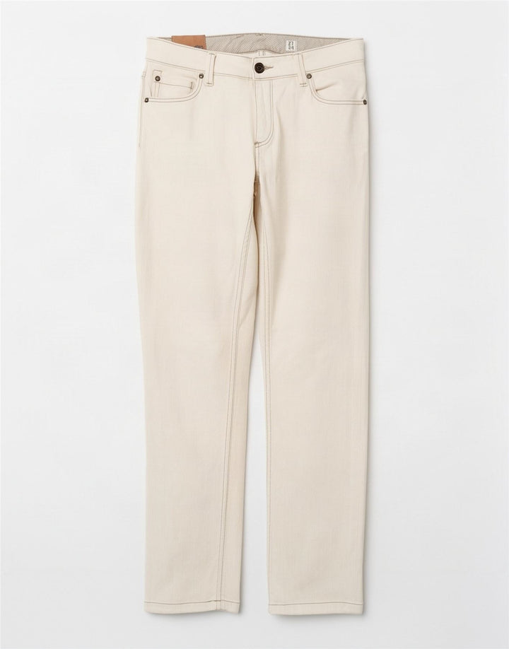 Vaqueros rectos Timberland para mujer W27 L28 de algodón blanco roto