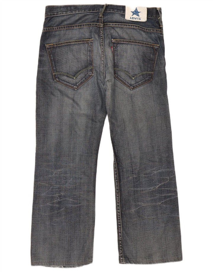 Vaqueros rectos Levi's para hombre W34 L26 Algodón azul marino