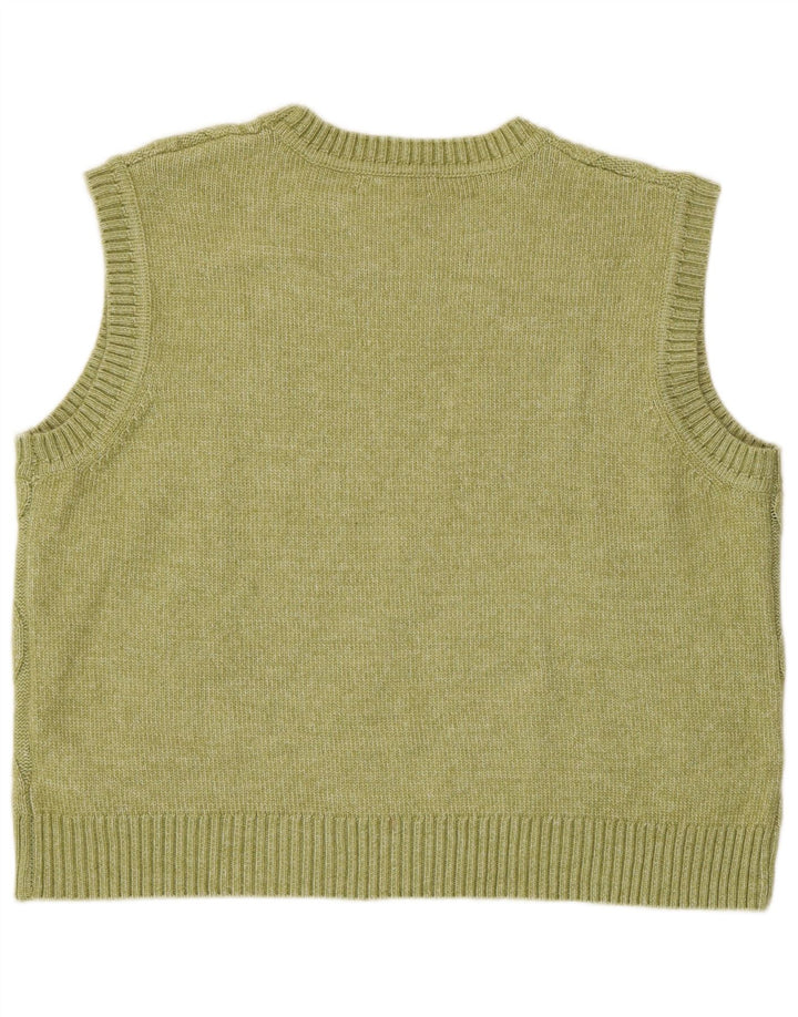 Marks & Spencer Camiseta sin mangas para mujer UK 46 Poliéster verde grande