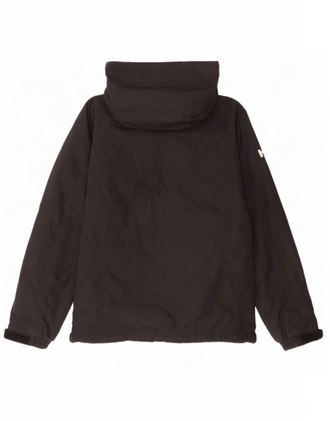 Helly Hansen Chaqueta cortavientos con capucha para mujer UK 10 Small Poliéster negro