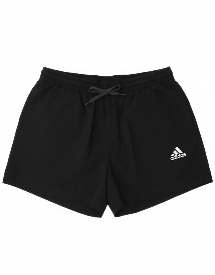 Adidas Pantalones cortos deportivos para hombre XL Negro Poliéster