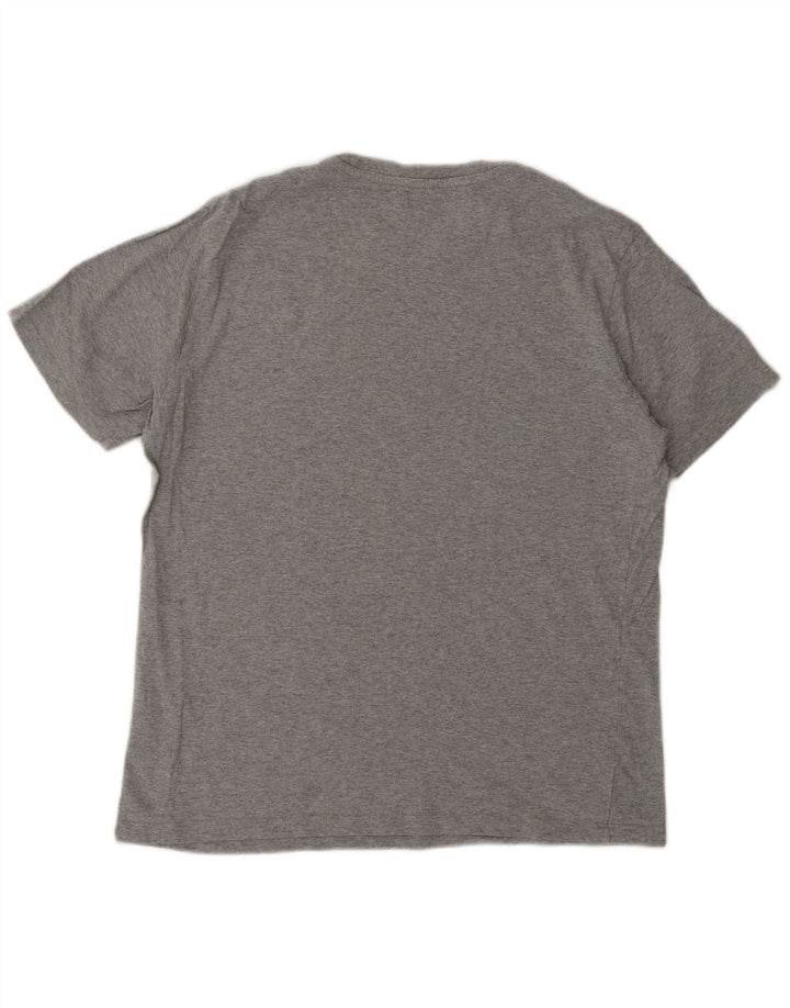 Levi's Hombre Camiseta Gráfica Top Algodón Gris Medio