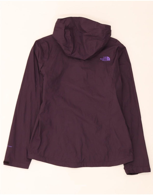 The North Face Chaqueta cortavientos con capucha para mujer UK 10 Small Púrpura Nylon
