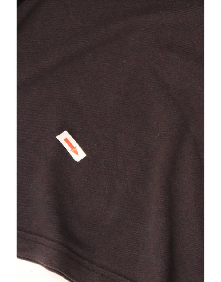 Adidas - Camiseta para hombre, talla grande, algodón negro